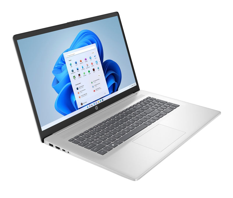 HP 17-cn4009nw Intel Core 5 120U Laptop 43.9 cm (17.3") Full HD 16 GB DDR4-SDRAM 512 GB SSD Wi-Fi 6 (802.11ax) Windows 11 Home Silver