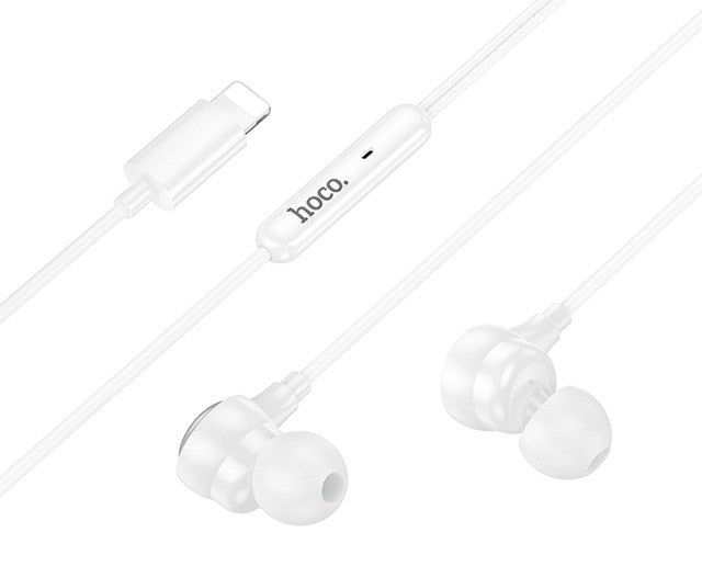Hoco M116 Benevolent Wired Headset White