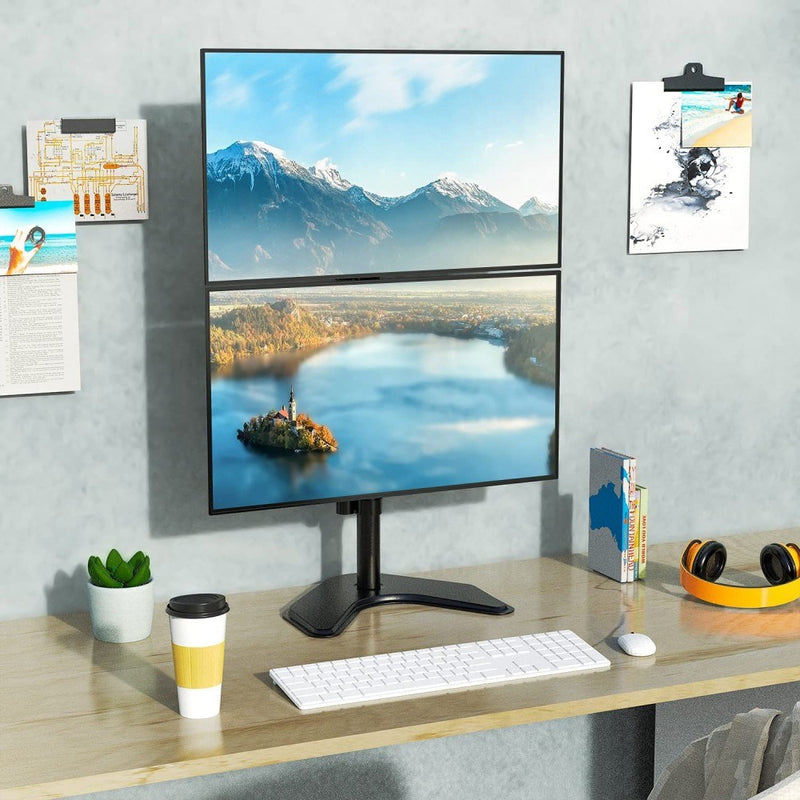 Techly ICA-LCD 2520V monitor mount / stand 68.6 cm (27") Desk Black