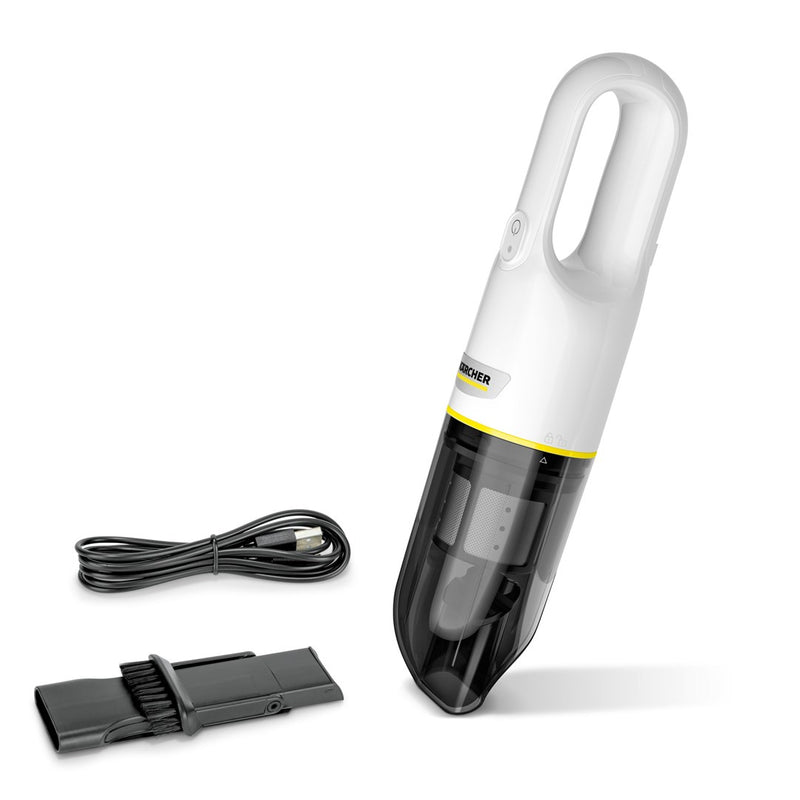 Kärcher CVH 3 aspirateur à main sans sac (1.198-353.0) Noir, Blanc