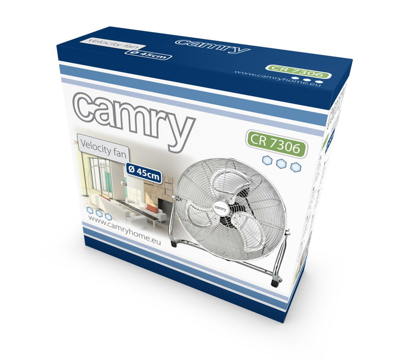 Camry CR 7306 household fan Silver,Stainless steel