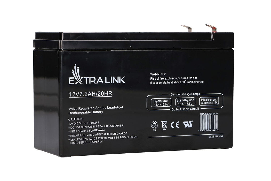 Extralink Accumulator AGM 12V 7.2Ah 7Ah maintenance free