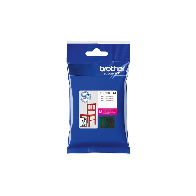 Brother LC-3619XLM ink cartridge 1 pc(s) Original Magenta