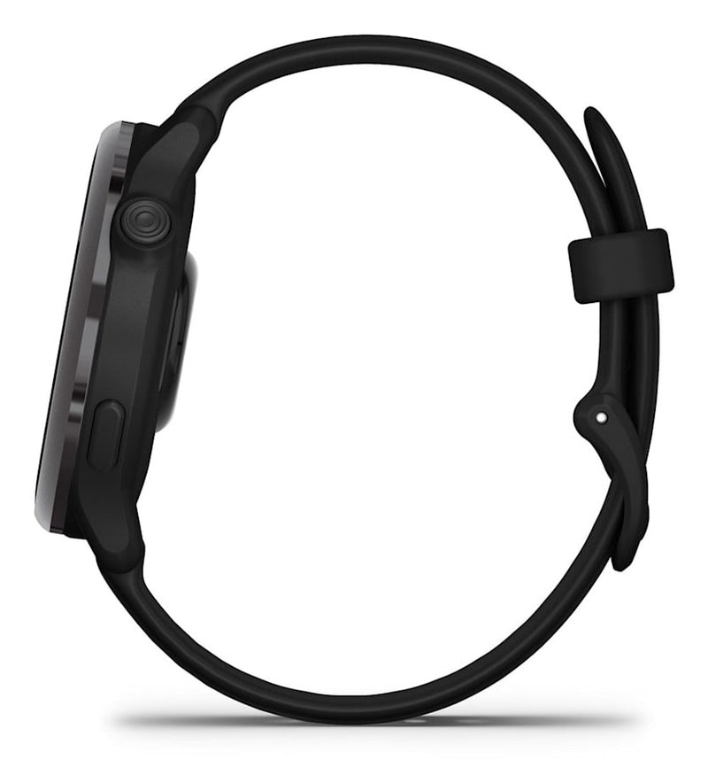 Garmin vívoactive 6 3.05 cm (1.2") AMOLED 42 mm Digital 390 x 390 pixels Touchscreen Black Wi-Fi GPS (satellite)