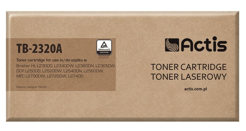 Actis TB-2320A Toner (replacement for Brother TN-2320, TN2320; Standard; 2600 pages; black)