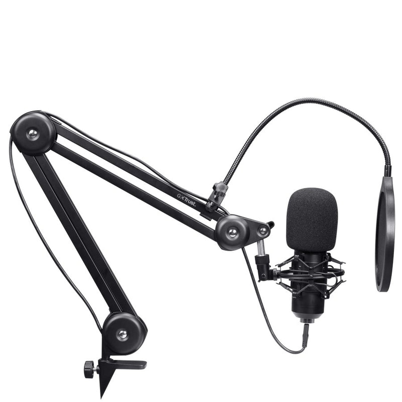 Trust GXT 270 Emita II+ Black Podcast microphone