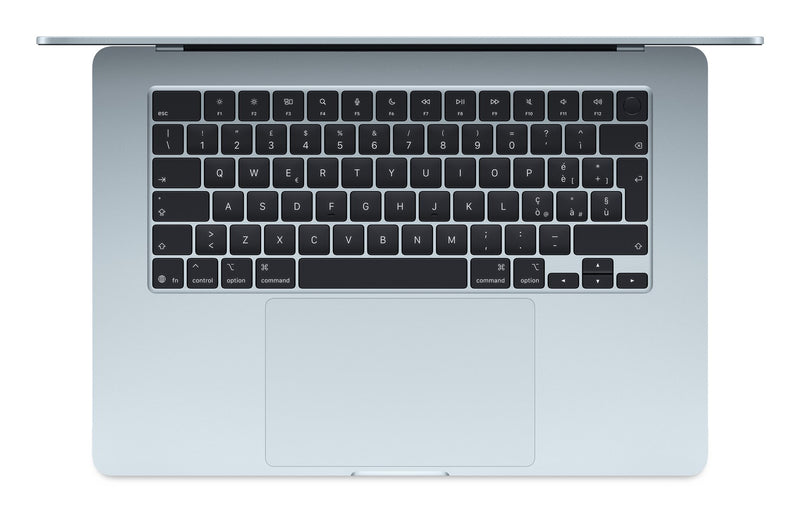 Apple MacBook Air Apple M M4 Laptop 38.9 cm (15.3") 16 GB 512 GB SSD Wi-Fi 6E (802.11ax) macOS Sequoia Blue