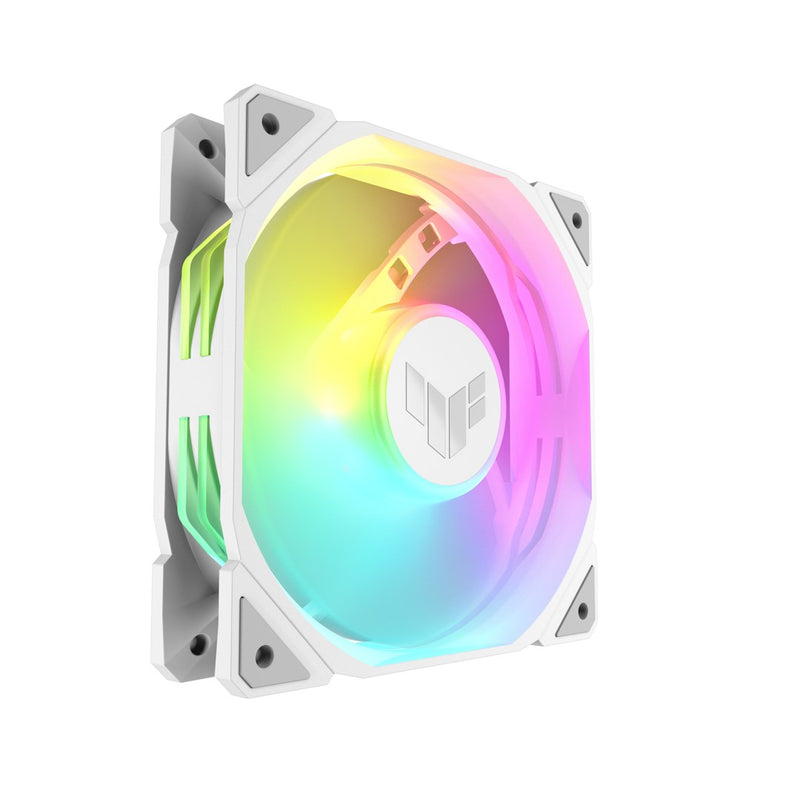 ASUS TUF GAMING TR120 ARGB REVERSE 1er-Pack Weiß Computergehäuse Luftkühler 12 cm