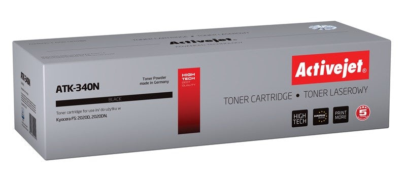 Activejet ATK-340N Toner (ersetzt Kyocera TK-340; Supreme; 12.000 Seiten; schwarz)