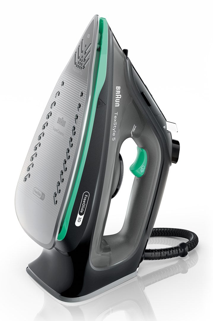 Braun TexStyle 5 SI 5277 GR Steam iron Ceramic soleplate 2700 W Green