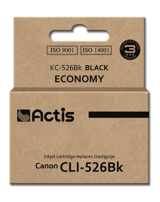 Actis KC-526Bk Ink (replacement for Canon CLI-526BK; Standard; 10 ml; black)