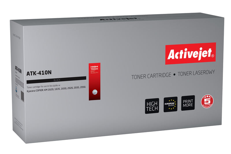 Activejet ATK-410N Toner (ersetzt Kyocera TK-410; Supreme; 15.000 Seiten; schwarz)