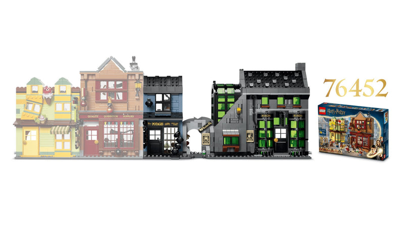 LEGO HARRY POTTER 76471 Knockturn Alley Wizarding Shops