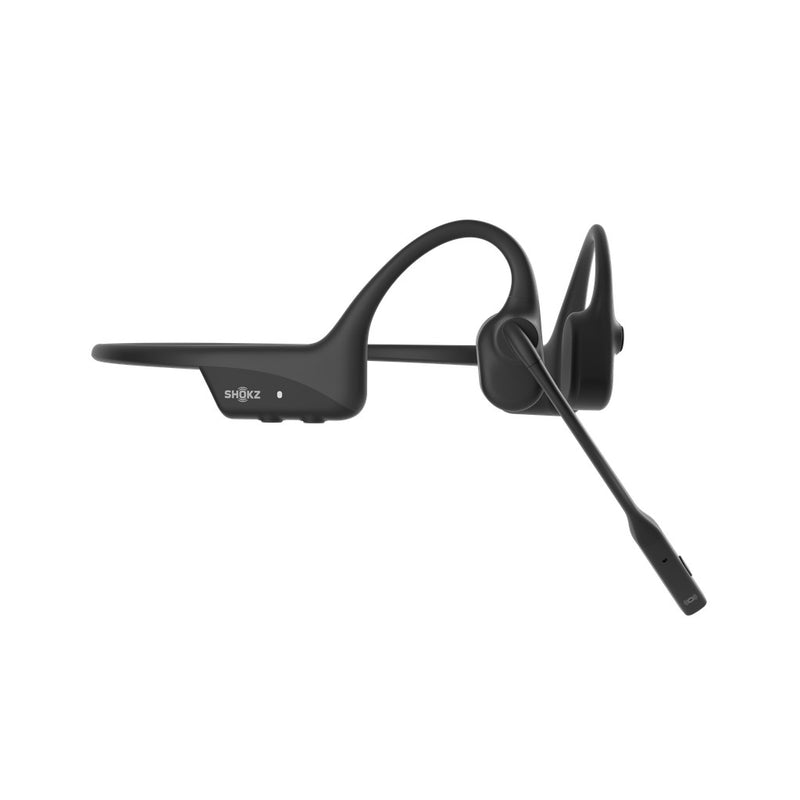 SHOKZ OpenComm2 2025 Upgrade Wireless Bluetooth Bone Conduction Videoconferencing Headset with USB-C Charging Port | 16 Hr Talk Time, 29m Wireless Ran