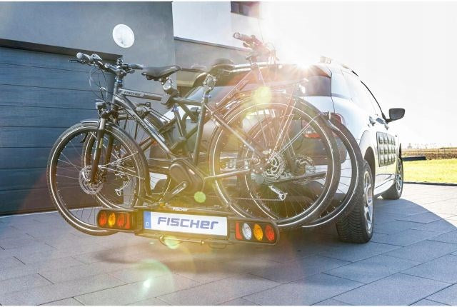 Fischer ProlineEvo 2 car bike rack, holds 2 bikes, 60kg