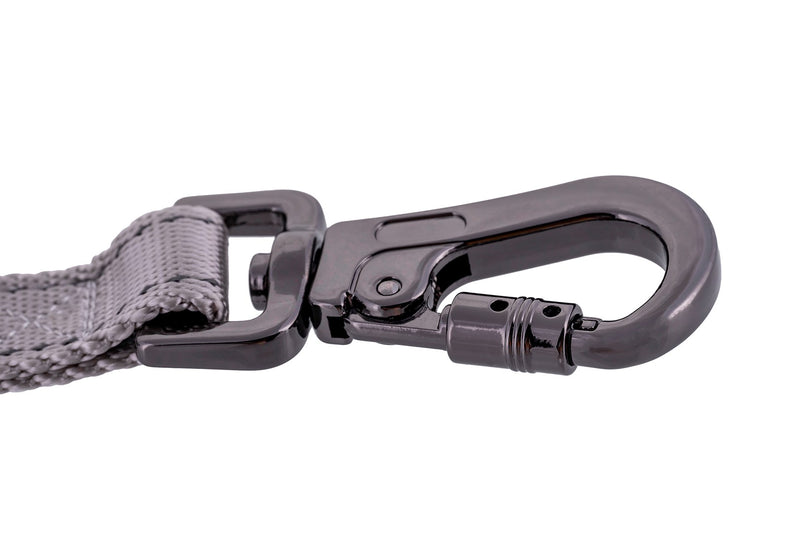 DOGGY VILLAGE Luminous Leash 3in1 MT7128 black - dog leash - 2 m
