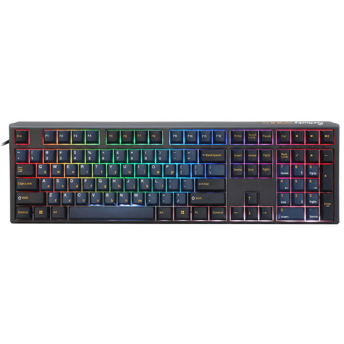 Ducky One 3 Pro Nazca Line Gaming Keyboard, mechanical, 8,000 Hz, Hot Swap, RGB – Cherry MX2A Speed Silver, ANSI (US)