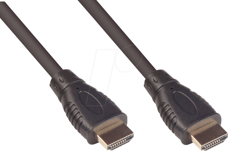 GoodConnections HDMI (ST-ST) 2m Anschlusskabel 4K 60Hz Schwarz