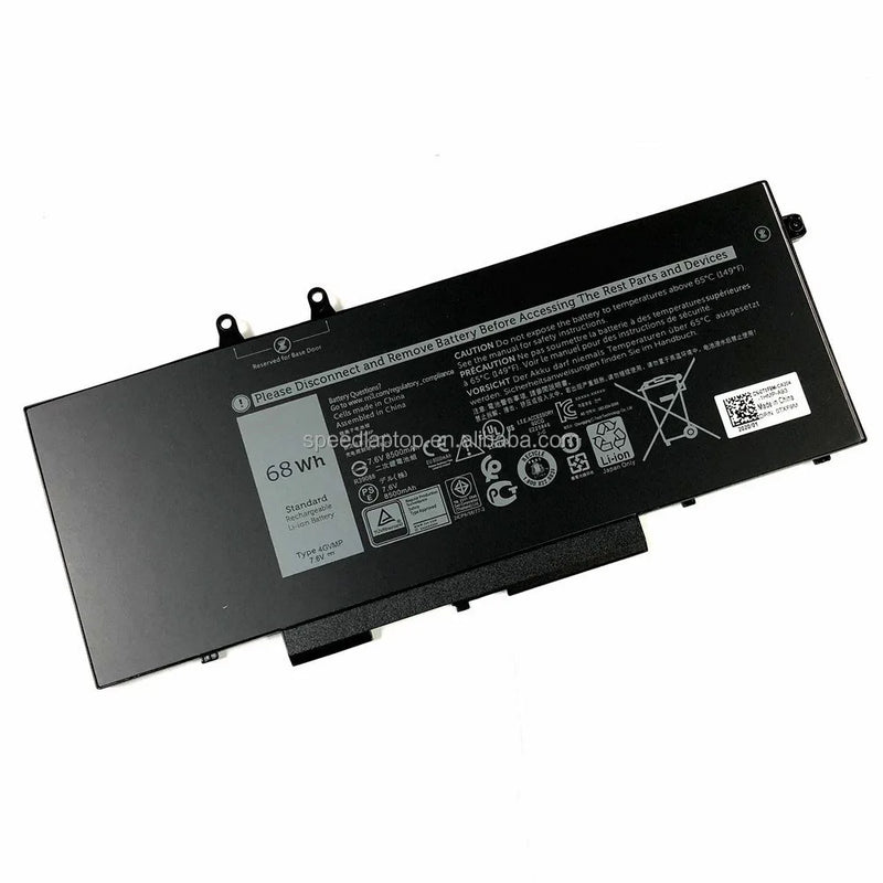 Replacement 4 cell battery for Dell Precision 3540 Latitude 5300 5300 2-in-1 5400 5310 5310 2-in-1 5410 5500 7300 7310 7400 7400 2-in-1 7410 9410 2-in