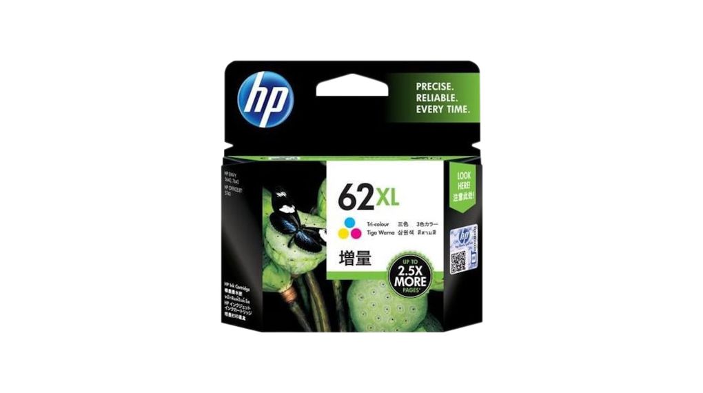 INK CARTRIDGE NO 62 XL C/M/Y