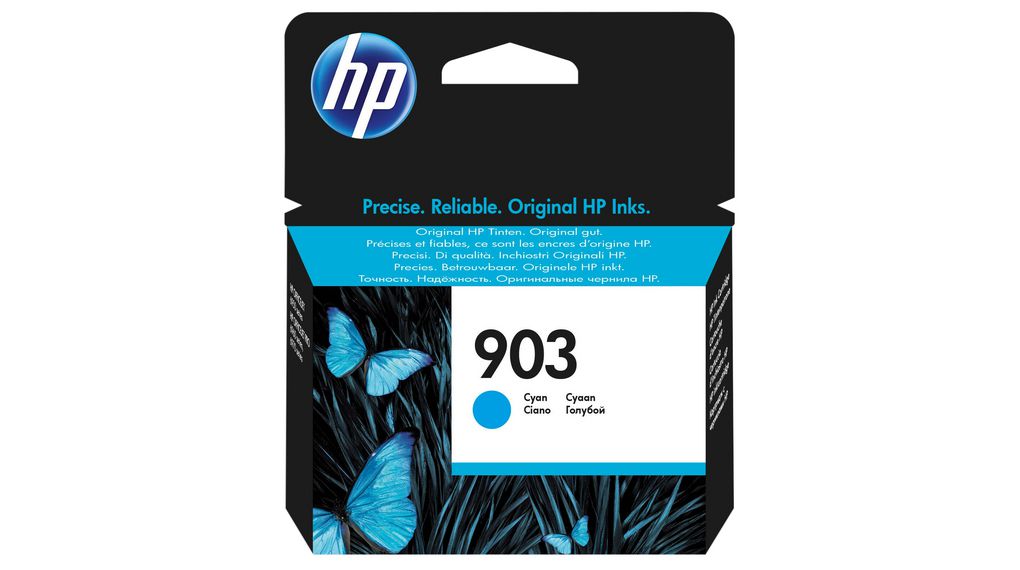 HP 903 - Cyan - original - ink cartridge - for Officejet 69XX, Officejet Pro 69XX