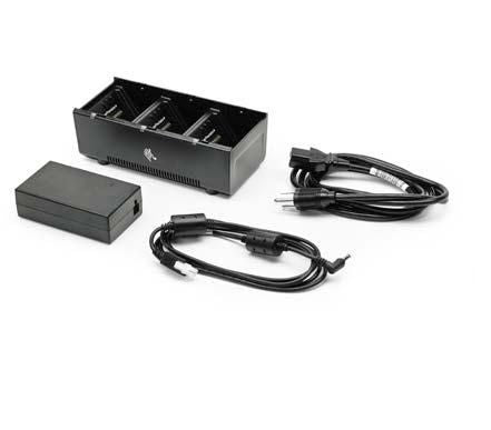 3-SLOT BATT CHARGER PSU+EU CORD