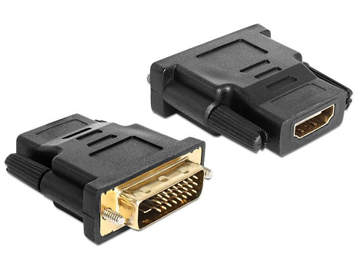 Adapter DVI 24+1 Pin Stecker > HDMI Buchse - bidirektional