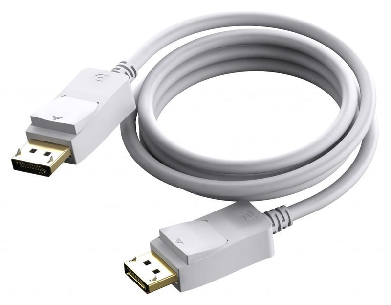 2 m DisplayPort cable - version 1.2 4k - gold connectors - supports 1 mbps bidirectional aux channel and hotplug - DP (m) to DP (m) - outer diameter 7