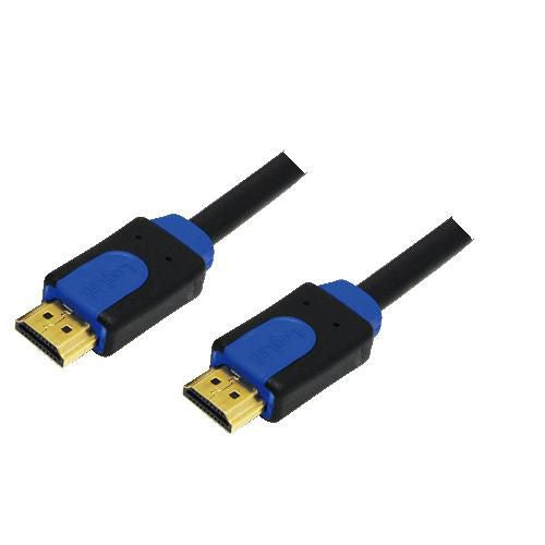 HDMI-Kabel Ethernet A -> A St/St 15.00m Gold