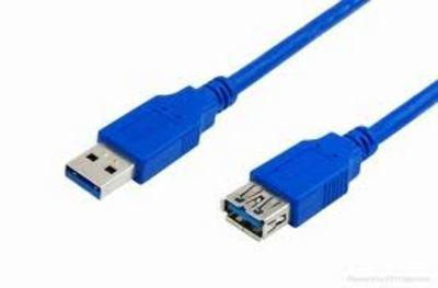 MediaRange Verlängerungskabel USB 3.0 A->A St/Bu 3m blau