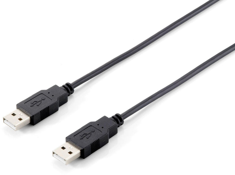 "Equip Kabel USB-A2.0->A St/St 1.80m schwarz Polybeutel"