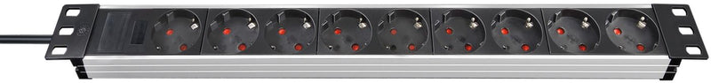 Brennenstuhl Steckdosenleiste Alu-Line 48.3cm 9x 2m