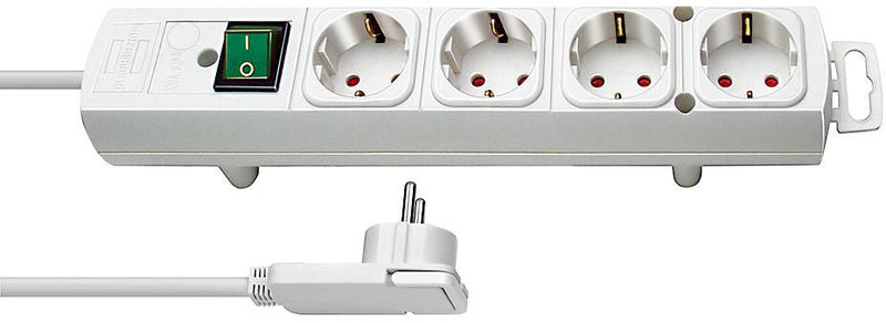 Brennenstuhl Steckdosenl. Comfort-Line 4x 2m Flachstecker