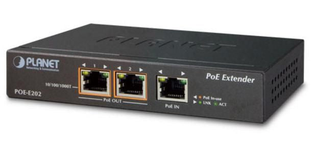 802.3af/at Gigabit PoE Extende