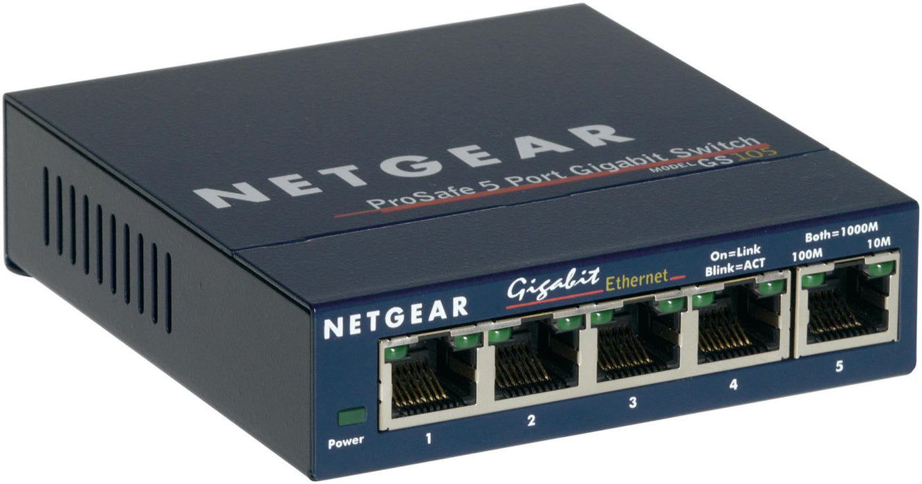 GS105, Unmanaged, Gigabit