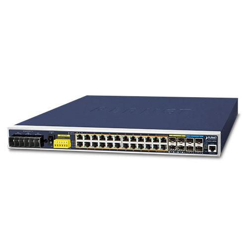Managed PoE Switch, 24-Port