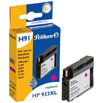 Pelikan Tinte HP H91 HP933XL HP933XL magenta remanufactured