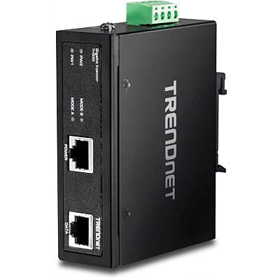 TRENDnet TI-IG30 Gehrteter industrieller Gigabit PoE+ Injektor