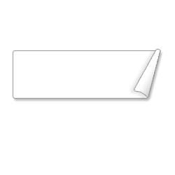 SLP-R2RL, White, 28mm x 89mm