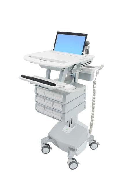 ERGOTRON StyleView Laptop-Wagen LiFe-Antrieb 9 Schublade EU SAU-EU