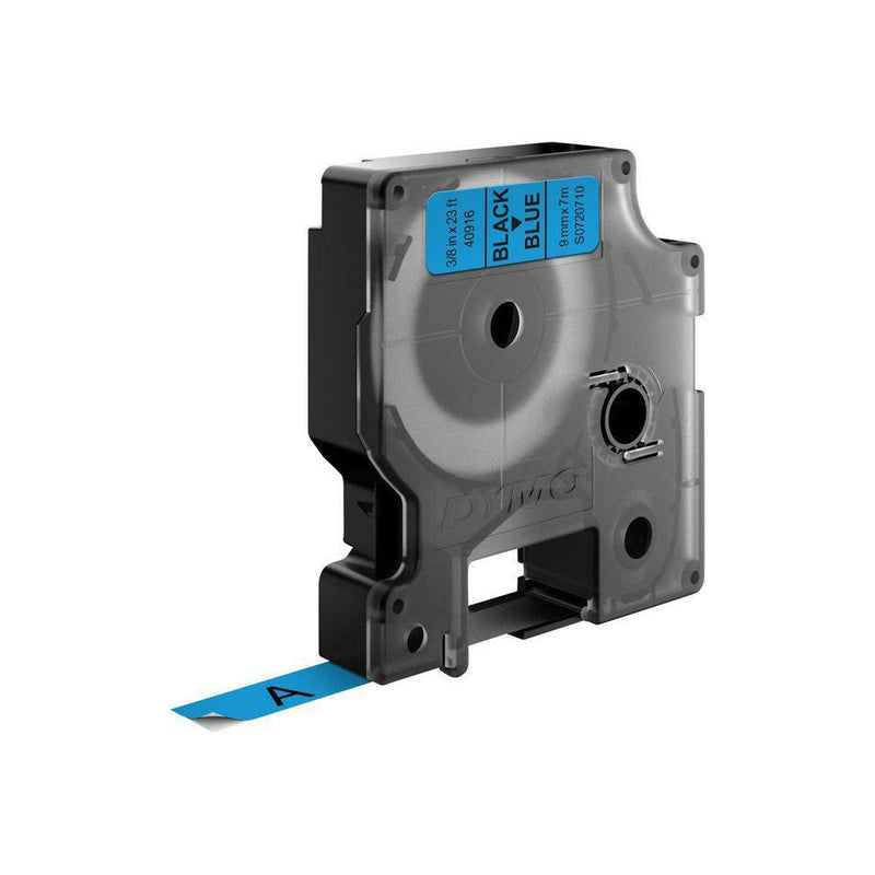 DYMO D1 Schriftband 9mmx7.0m schwarz->blau