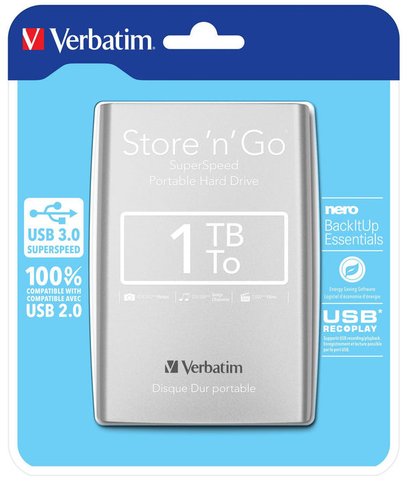 2.5 inch, 64 mm, USB 3.0