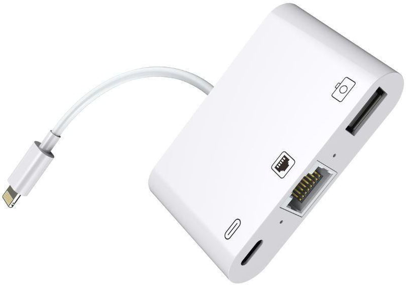 Lightning - RJ45 + Power
