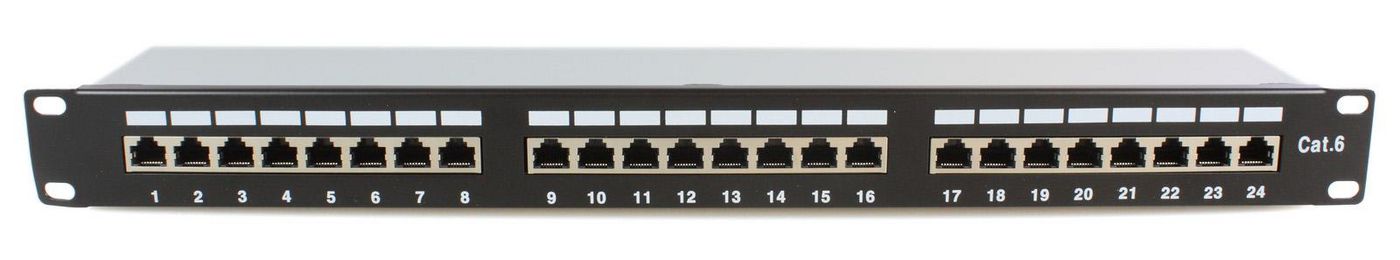 24 port Krone IDC, Black