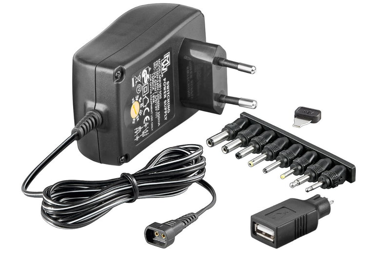 inklusive USB + 8 DC-Adapter