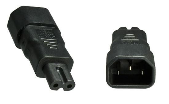 IEC 60320-C14 Male - C7 Female