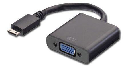 HDMI Mini type - VGA, Black