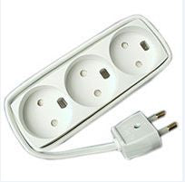 1,5 white 1,5 meter cord