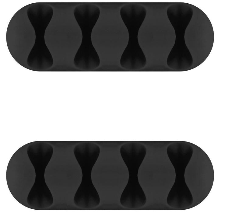 2pcs Black, 3M adhesive.