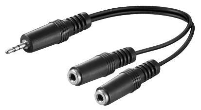 3.5mm Minijack Y Adapter